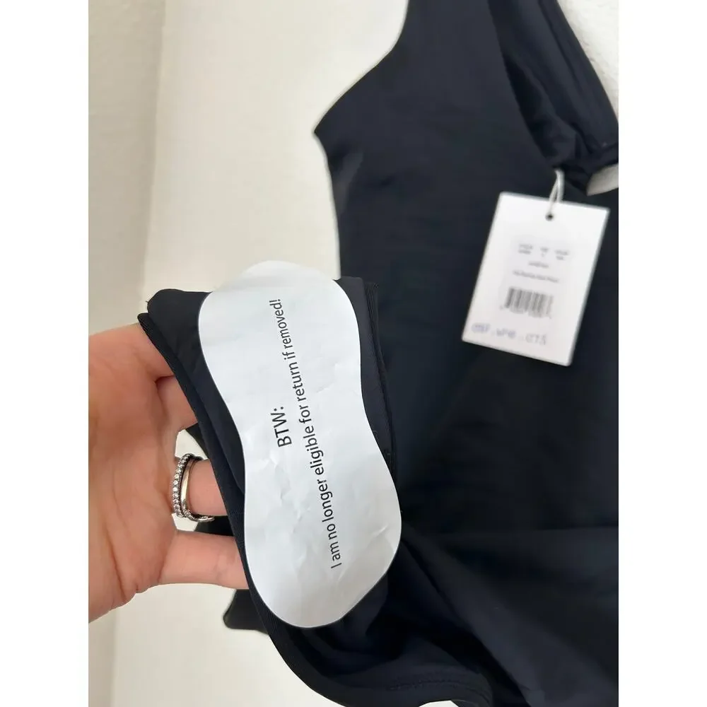 Andie Swim The Bonita One Piece in Black S NWT